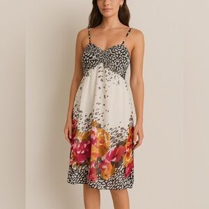 Floral Print Women's Dress